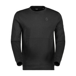 SCOTT hoodie - TECH CREWNECK - black