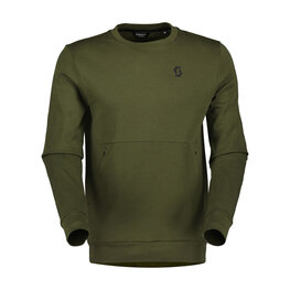 SCOTT hoodie - TECH CREWNECK - green