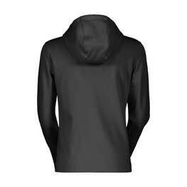 SCOTT hoodie - TECH ZIP W - black