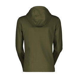 SCOTT hoodie - TECH ZIP W - green