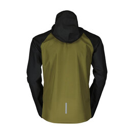 SCOTT Cycling windproof jacket - WP JR - green/black