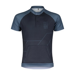 SCOTT Cycling short sleeve jersey - RC TEAM SS JR - blue