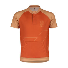 SCOTT Cycling short sleeve jersey - RC TEAM SS JR - orange
