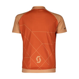 SCOTT Cycling short sleeve jersey - RC TEAM SS JR - orange