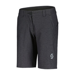SCOTT Cycling shorts without bib - TRAIL FLOW PRO W - black