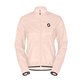 SCOTT Cycling windproof jacket - ENDURANCE WB W - pink