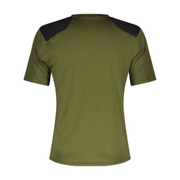 SCOTT Cycling short sleeve jersey - DEFINED TECH SS - green/black