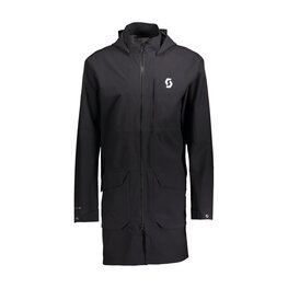 SCOTT Cycling rain jacket - RAIN COAT FT - black