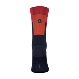 SCOTT Cyclingclassic socks - BLOCK STRIPE CREW - blue/red