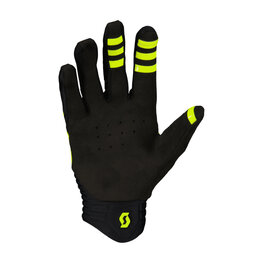 SCOTT Cycling long-finger gloves - DH FACTORY - yellow/black