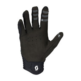 SCOTT Cycling long-finger gloves - DH FACTORY - grey/black