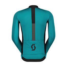 SCOTT Cycling windproof jacket - RC PRO WARM GTX WS - green/black