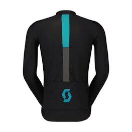 SCOTT Cycling windproof jacket - RC PRO WARM HYBRID GTX WS - blue/black