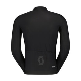 SCOTT Cycling winter long sleeve jersey - PRO WARM - black