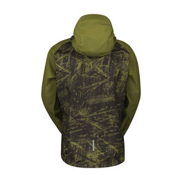 SCOTT waterproof jacket - TRAIL STORM WP - green/black
