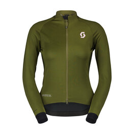 SCOTT Cycling windproof jacket - RC PRO WARM GTX WS W - green/pink