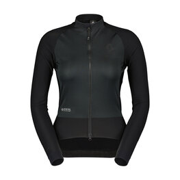 SCOTT Cycling windproof jacket - RC PRO WARM HYBRID GTX WS W - black