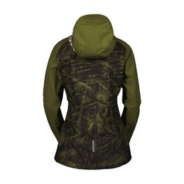 SCOTT waterproof jacket - TRAIL STORM WP W - green/black