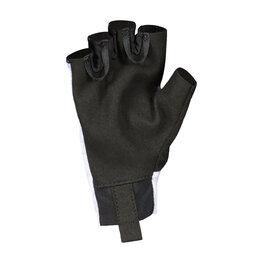 SCOTT Cycling fingerless gloves - JUNIOR RC - white