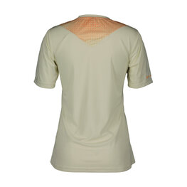 SCOTT Cycling short sleeve jersey - TRAIL FLOW SS W - yellow/orange