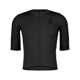 SCOTT Cycling short sleeve jersey - TRAINING - black