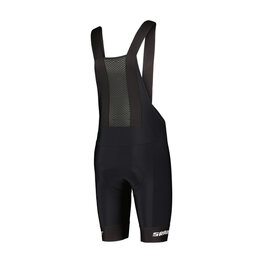 SCOTT Cycling bib shorts - SRAM PRO +++ - black/white
