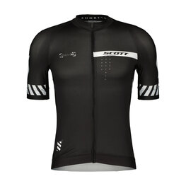 SCOTT Cycling short sleeve jersey - PRO - black