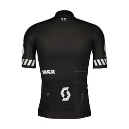 SCOTT Cycling short sleeve jersey - PRO - black