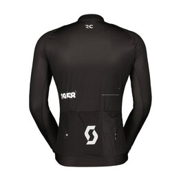 SCOTT Cycling summer long sleeve jersey - PRO - black