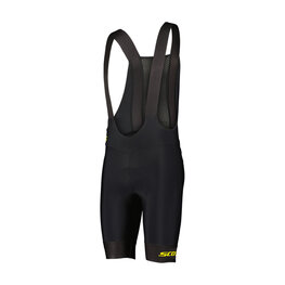 SCOTT Cycling bib shorts - RC PRO +++ - black/yellow