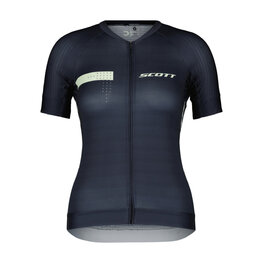 SCOTT Cycling short sleeve jersey - PRO - blue