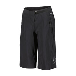 SCOTT Cycling shorts without bib - TRAIL CONTESSA SIGN. W - black