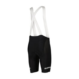 SCOTT Cycling bib shorts - SRAM RACE +++ - black/white