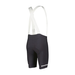 SCOTT Cycling bib shorts - SRAM AERO +++ - black/white