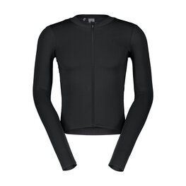 SCOTT Cycling winter long sleeve jersey - TRAINING - black