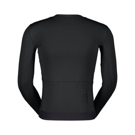 SCOTT Cycling winter long sleeve jersey - TRAINING - black