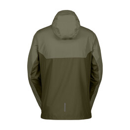 SCOTT Cycling windproof jacket - EXPLORAIR LIGHT WB - green