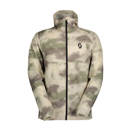 SCOTT Cycling windproof jacket - EXPLORAIR LIGHT WB - white/green