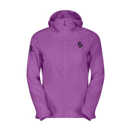 SCOTT Cycling windproof jacket - EXPLORAIR LIGHT WB W - purple