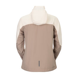 SCOTT Cycling windproof jacket - EXPLORAIR LIGHT WB W - white/brown