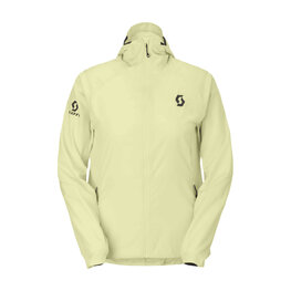 SCOTT Cycling windproof jacket - EXPLORAIR LIGHT WB W - yellow