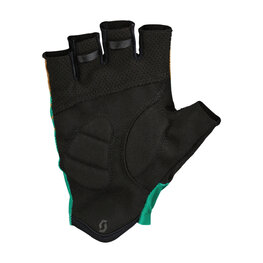 SCOTT Cycling fingerless gloves - RC TEAM SF - brown/green/black
