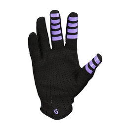 SCOTT Cycling long-finger gloves - TRACTION LF - purple/black