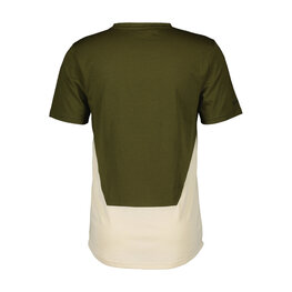 SCOTT Cycling short sleeve t-shirt - TRAIL FLOW DRI SS - green/white