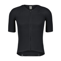 SCOTT Cycling short sleeve jersey - ULTD. AERO - black