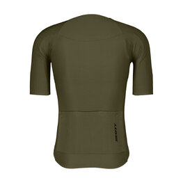 SCOTT Cycling short sleeve jersey - ULTD. AERO - green