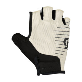 SCOTT Cycling fingerless gloves - ASPECT GEL SF - white