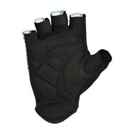 SCOTT Cycling fingerless gloves - ASPECT GEL SF - blue/black