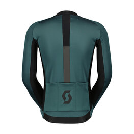 SCOTT Cycling windproof jacket - RC PRO WARM GTX WS LTD - black/green