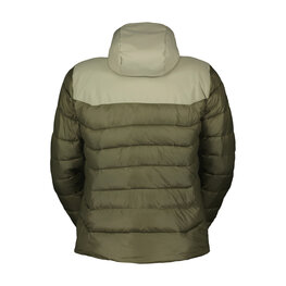 SCOTT Cycling thermal jacket - INSULOFT WARM - grey/green